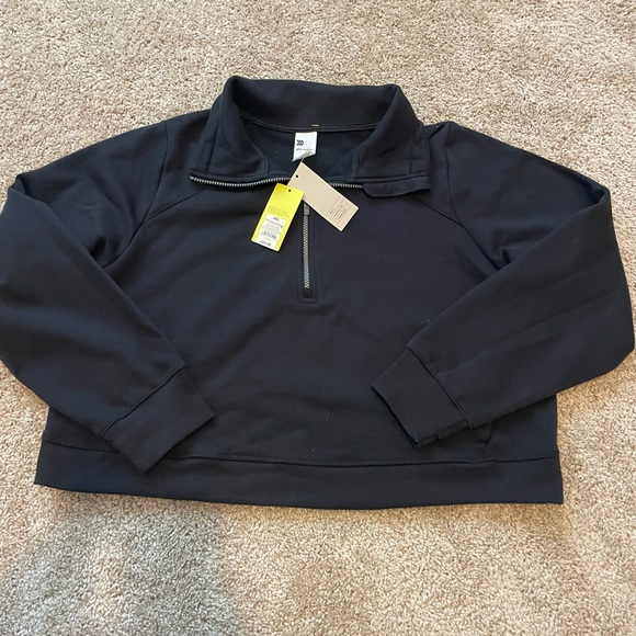 All In Motion- Women’s fleece half zip pullover sweatshirt size XXL NWT - Picture 3 of 4
